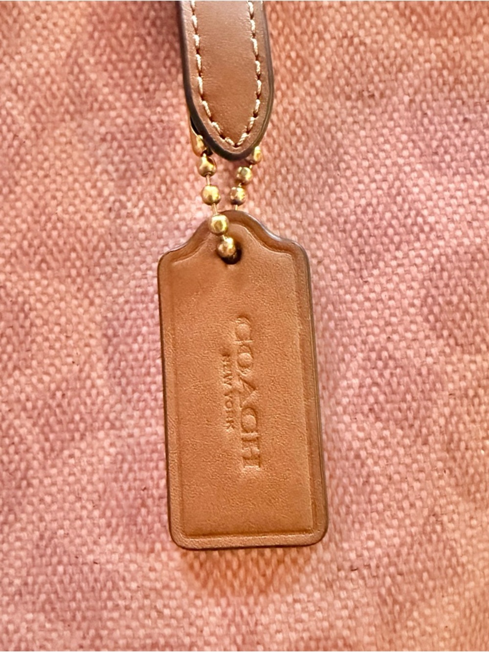 COACH Taxi Tote 21 in Pink Sable - CCD94 - Picture 5 of 12